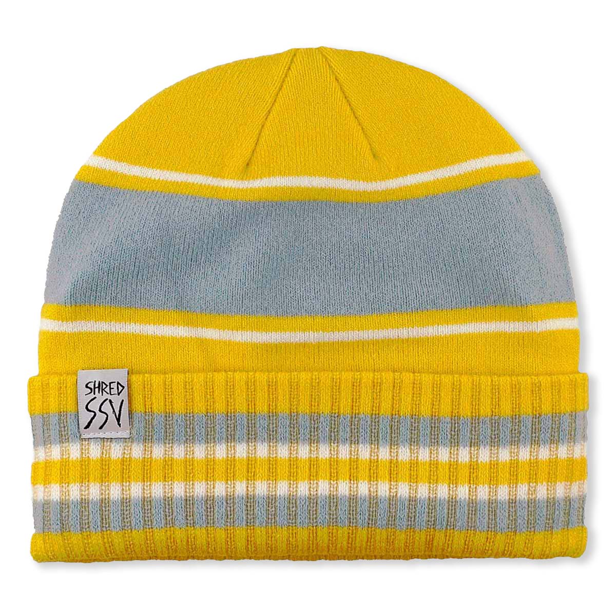 Shred SSV Cuffed Knit Toque Yellow O S