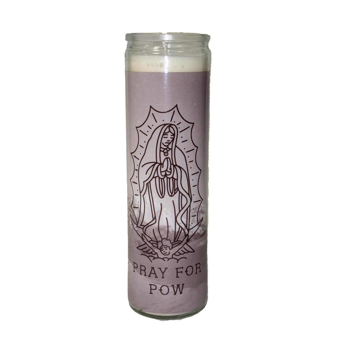 Sunshine Village Candle Pray For Pow