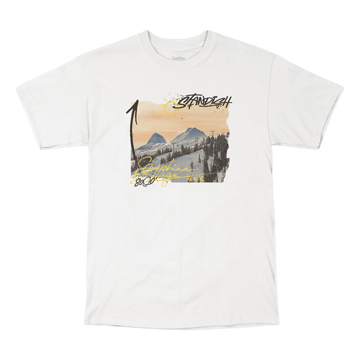 Sunshine Concert Series Standish Tee White