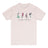 Sunshine Meadows 4 Flowers Tee Pale Pink