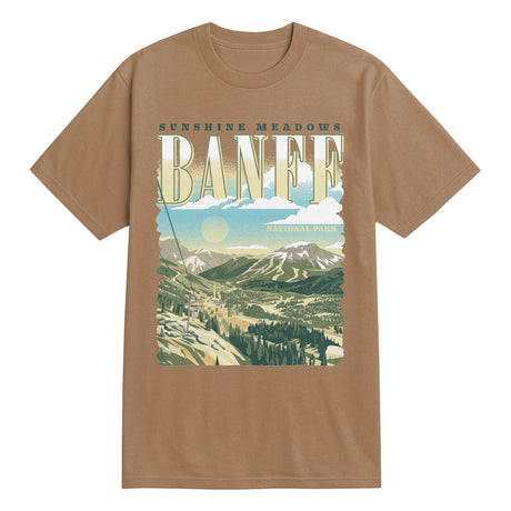 Banff National Park Tee Toasted Coconut