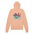 Sunshine Meadows Full-Zip Hoodie Peach