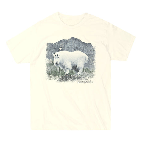 Sunshine Meadows Mountain Goat Tee Natural