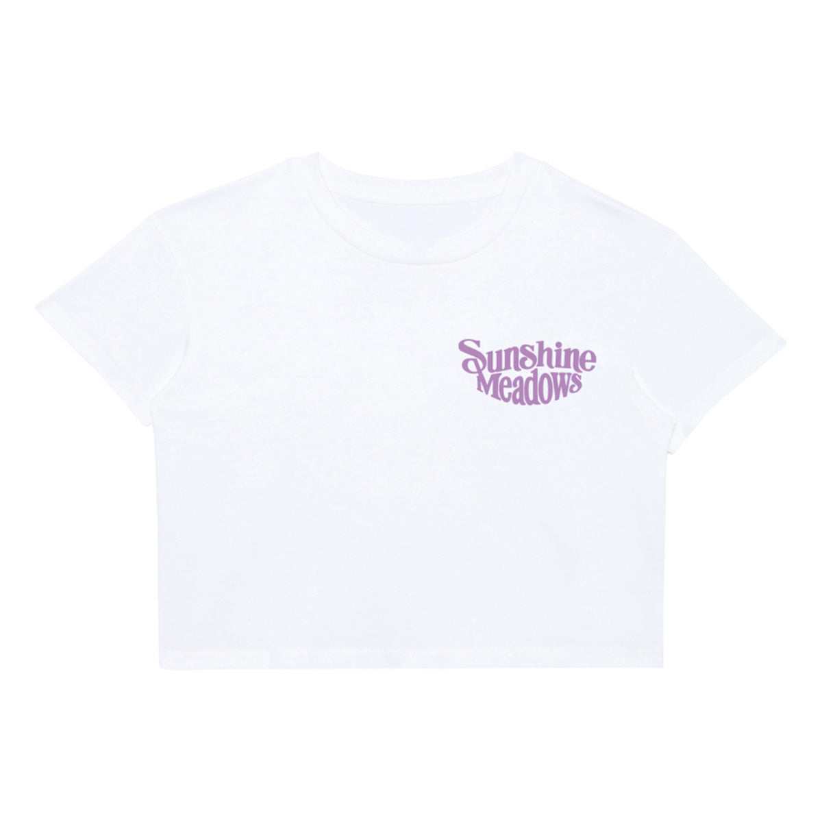 Sunshine Meadows Women's Cropped Tee