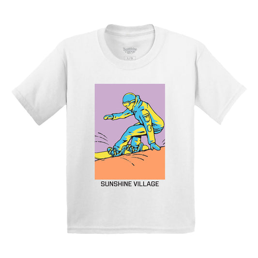 Shred The Shine Snowboarder Youth Tee