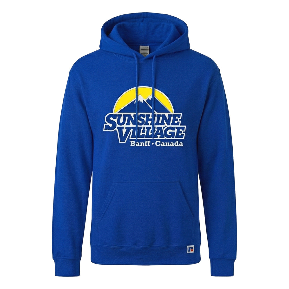 Sunshine Village Crested Logo Hoodie Royal