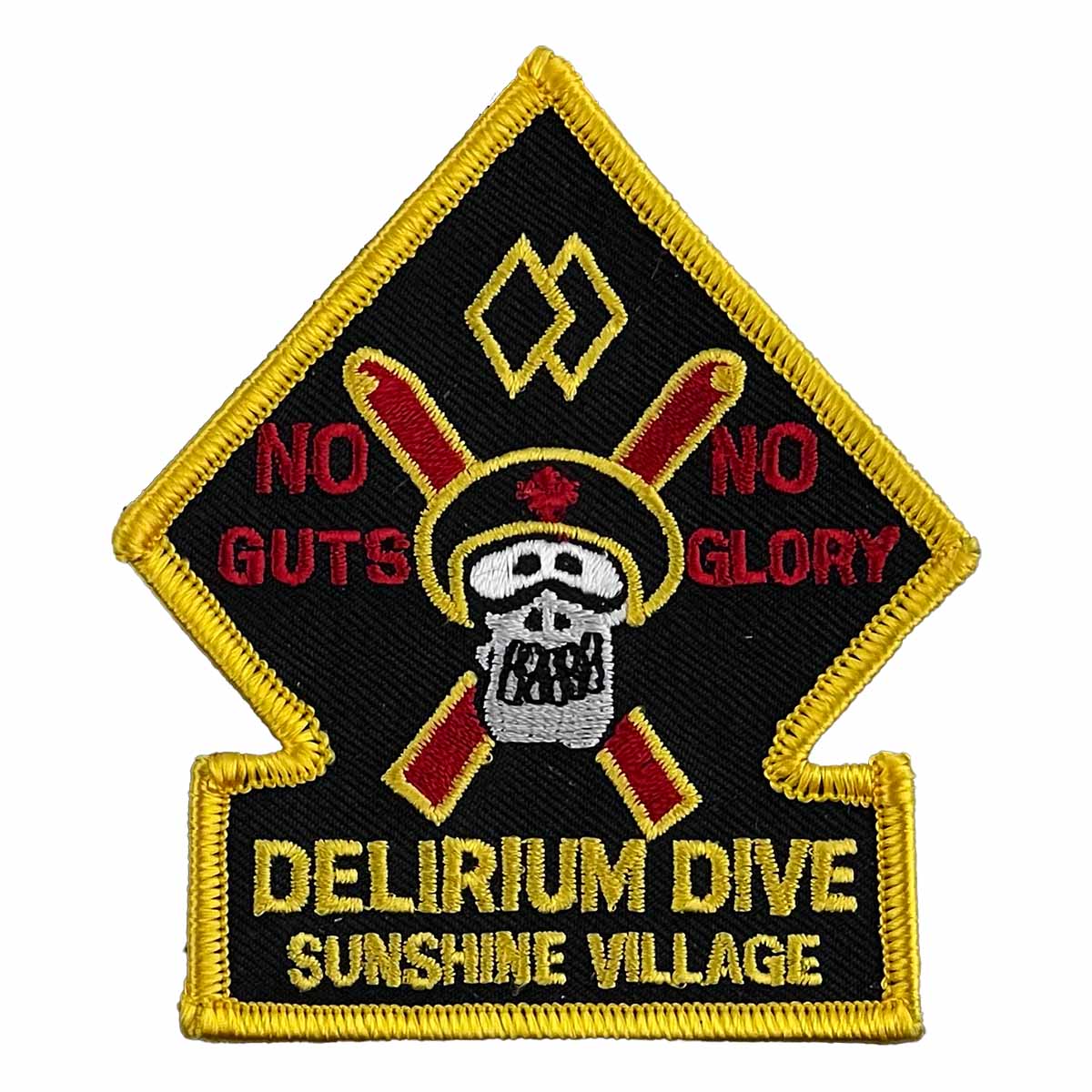 PATCH MOUNTAIN IMAGE DELIRIUM DIVE BLACK MISC