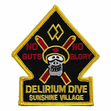 PATCH MOUNTAIN IMAGE DELIRIUM DIVE BLACK MISC