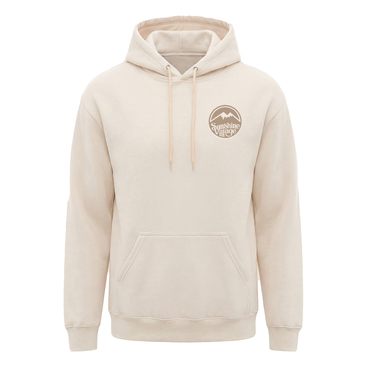 Sunshine Village Vintage Logo Hoodie Vanilla