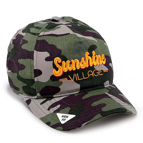 Sunshine Village Kids Adjustable Cap Camo
