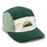 Sunshine Village Perforated Adjustable Runners Cap Green O S