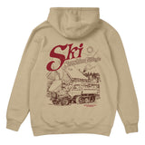 Sunshine Village Retro Bus Hoodie Mushroom