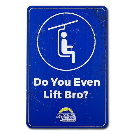 Souvenir Sign - Do You Even Lift Bro?