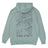 Sunshine Village Topographic Hoodie Seafoam