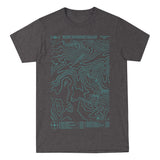 Sunshine Village Topographic Tee Charcoal Heather