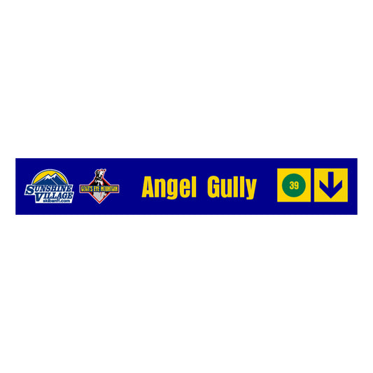 24" Trail Sign - Angel Gully