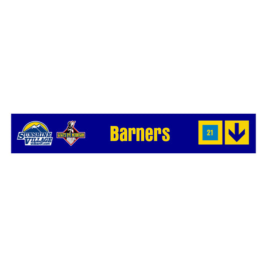 24" Trail Sign - Barners