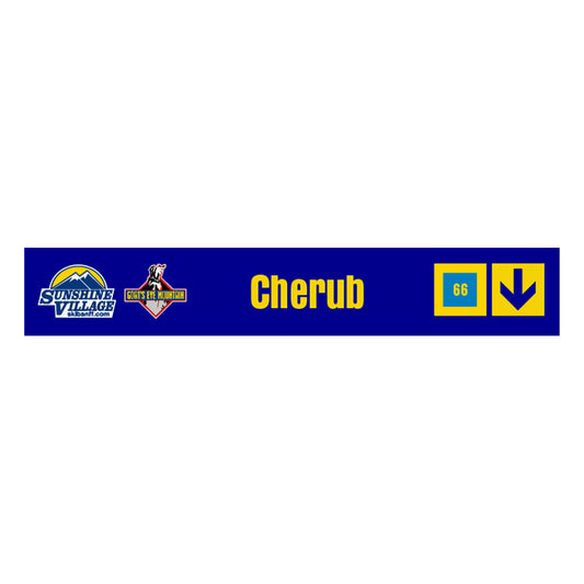 24" Trail Sign - Cherub