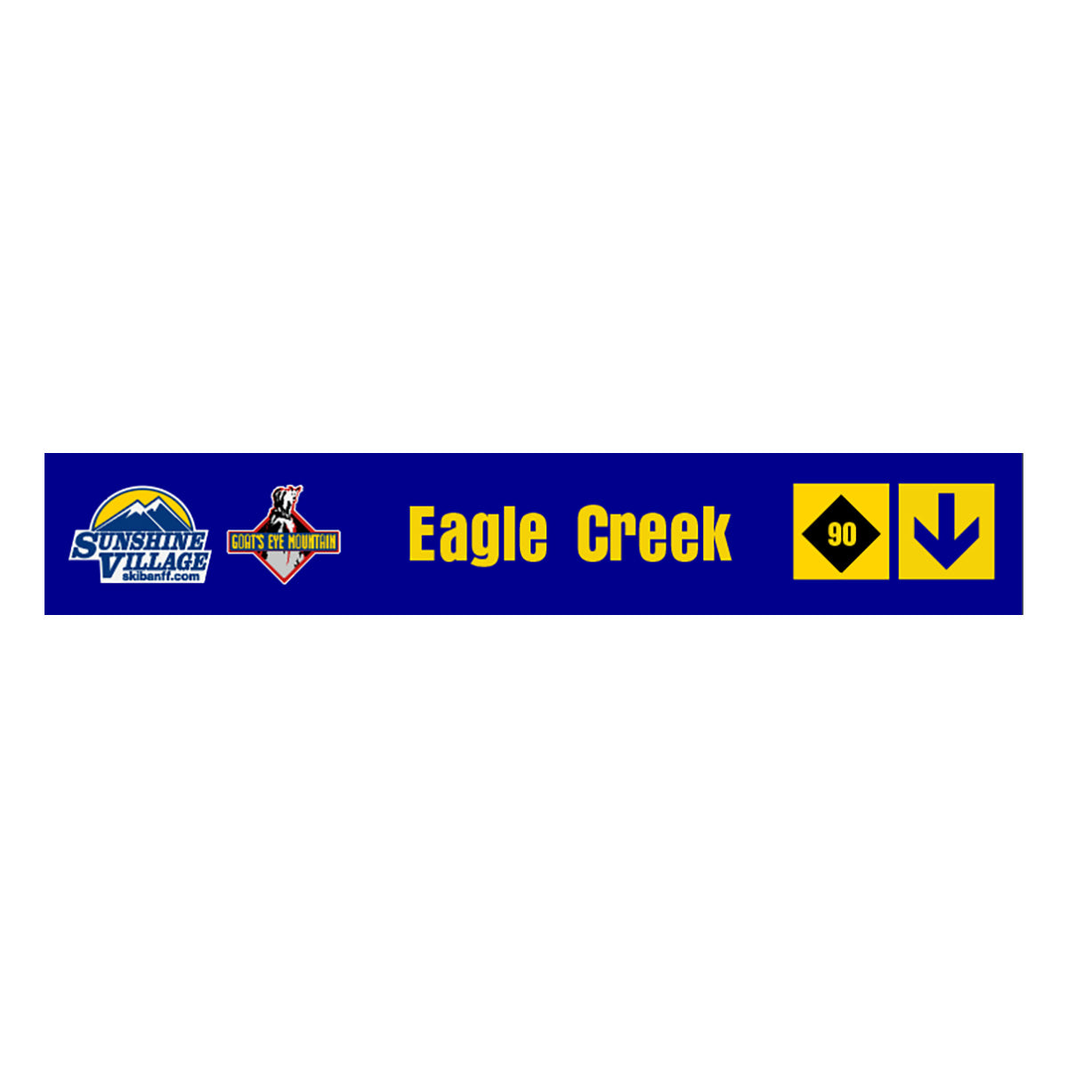 24" Trail Sign - Eagle Creek