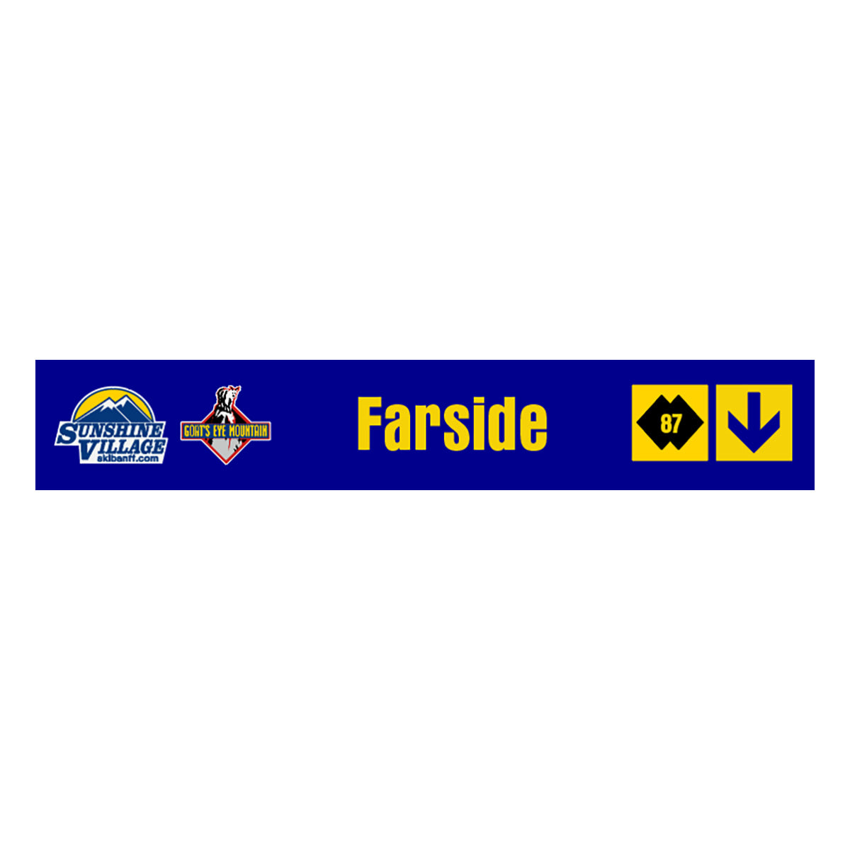 24" Trail Sign - Farside