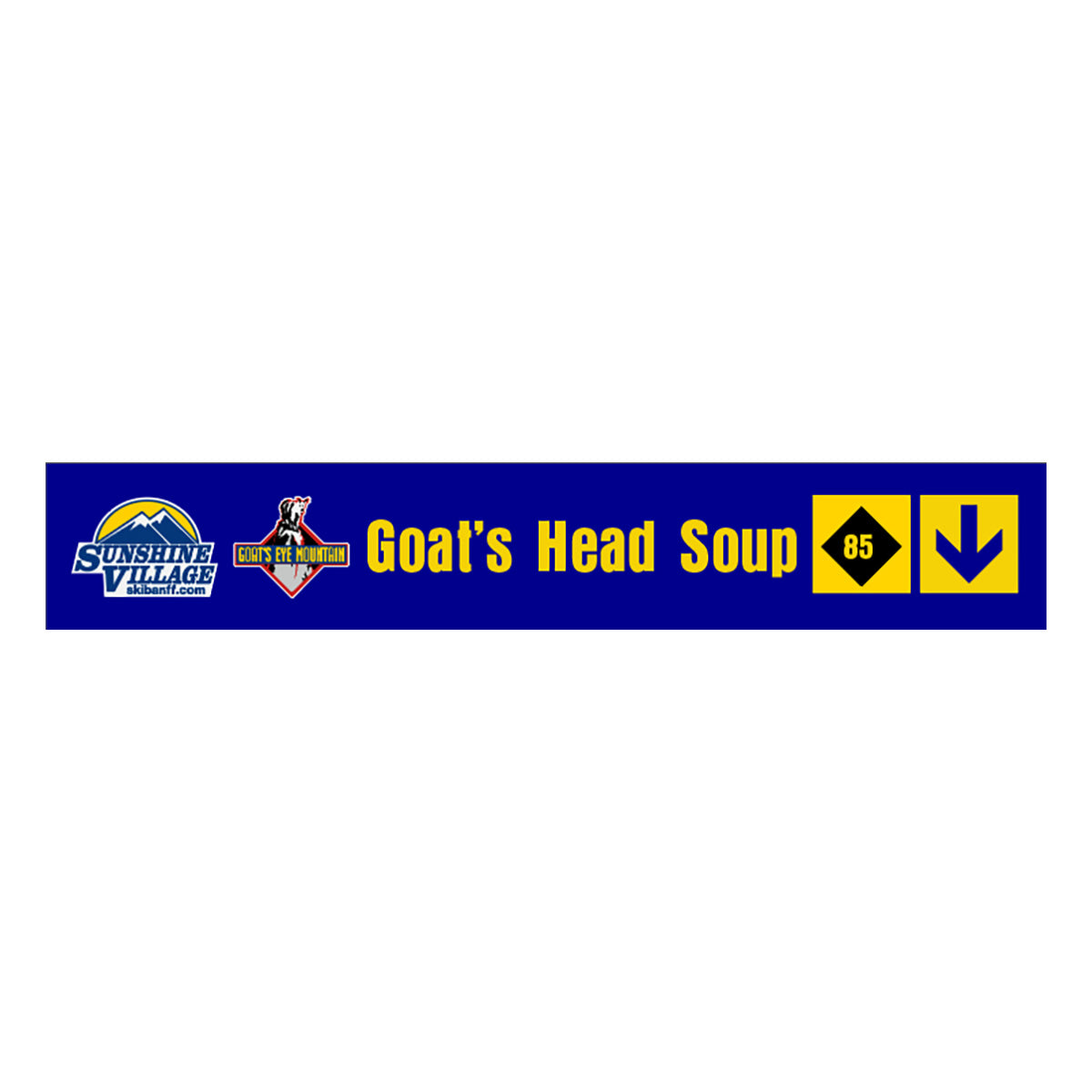 24" Trail Sign - Goat's Head Soup