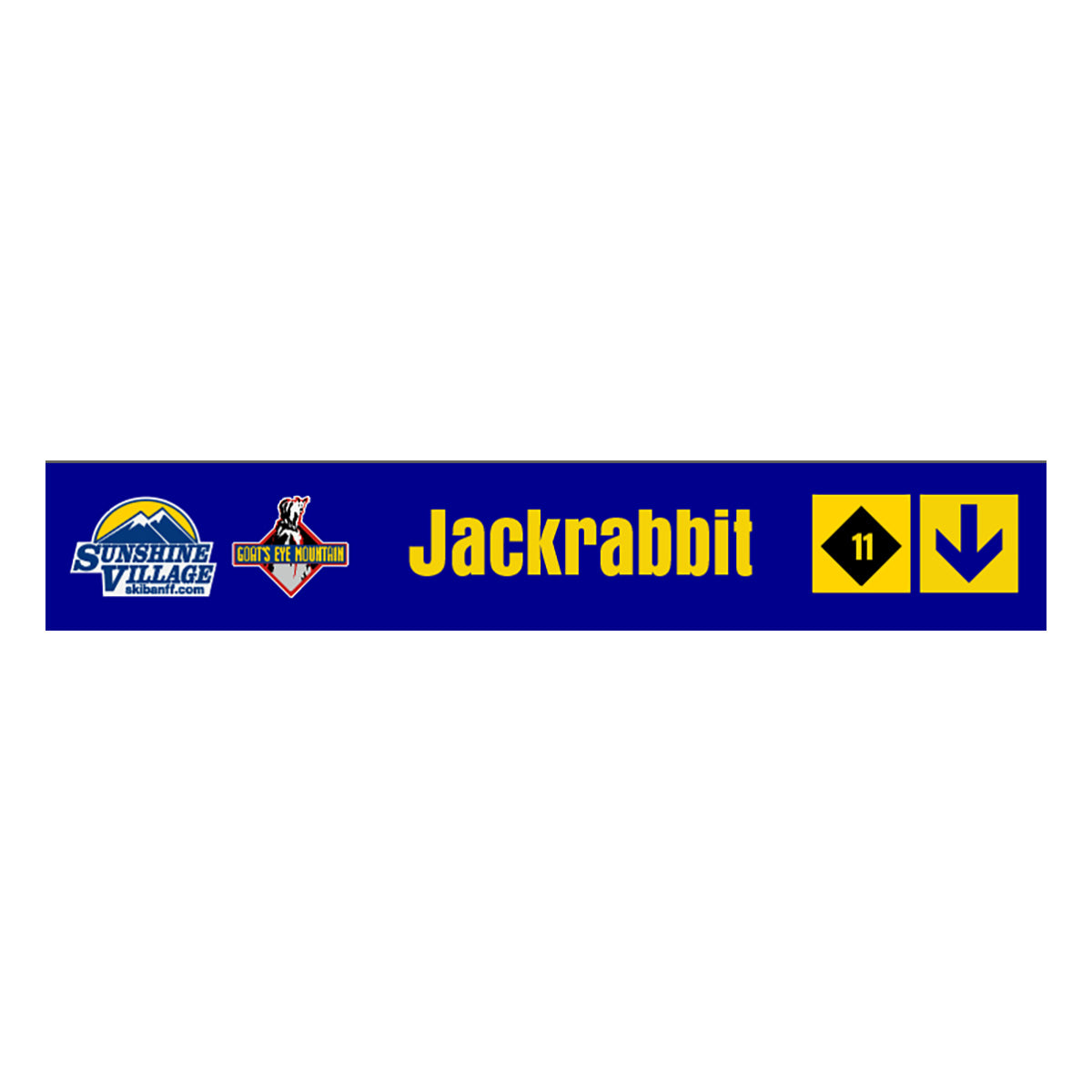 24" Trail Sign - Jackrabbit