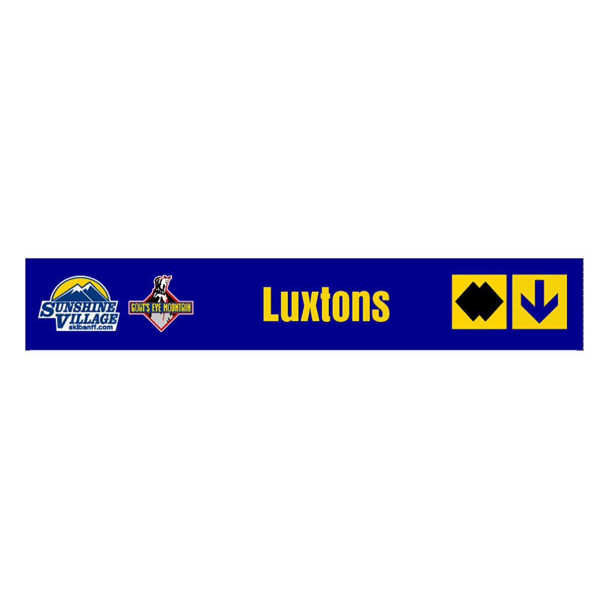 24" Trail Sign - Luxtons