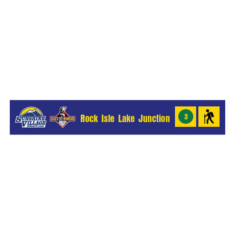 24" Trail Sign - Rock Isle Lake Junction