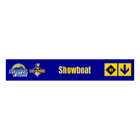 24" Trail Sign - Showboat