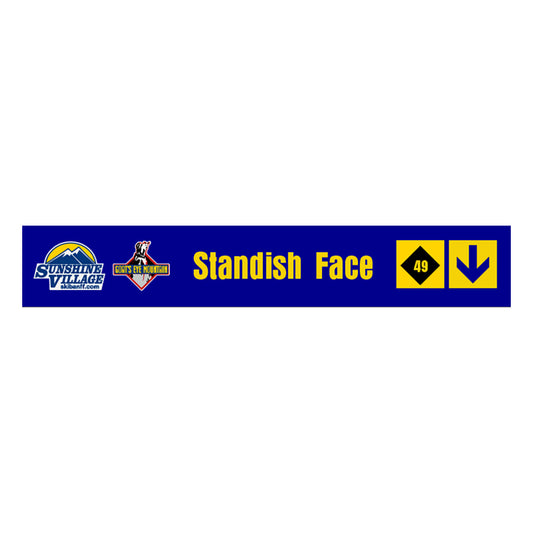 24" Trail Sign - Standish Face