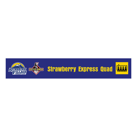 24" Trail Sign - Strawberry Exp.