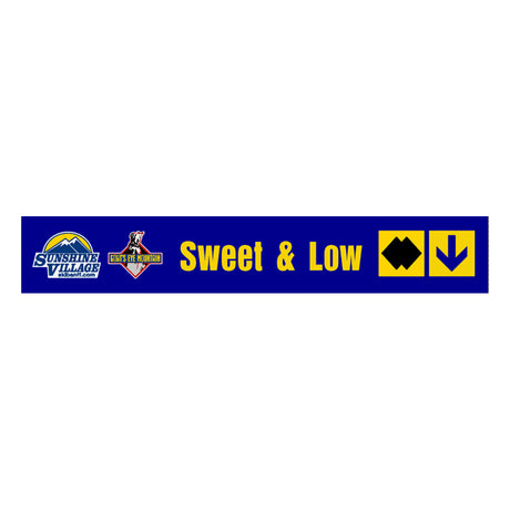 24" Trail Sign - Sweet & Low