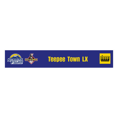 24" Trail Sign - Teepee Town Liftline