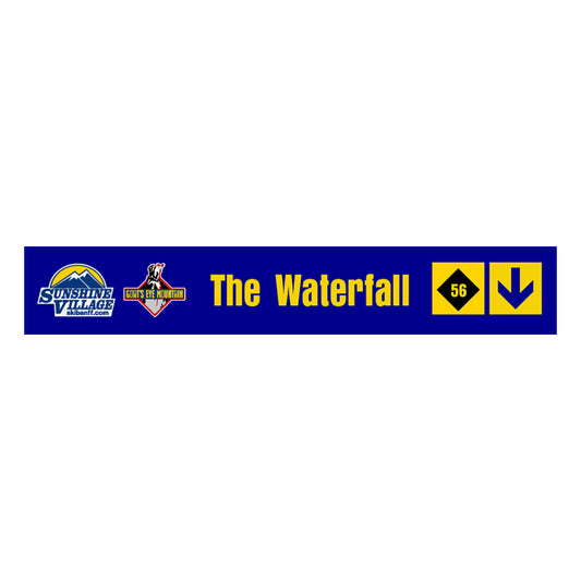 24" Trail Sign - The Waterfall