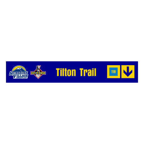 24" Trail Sign - Tilton Trail