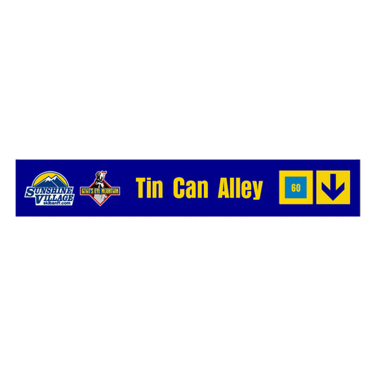 24" Trail Sign - Tin Can Alley