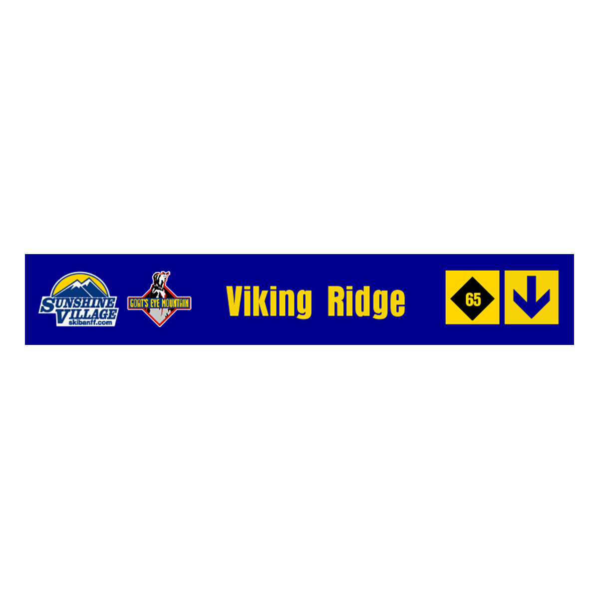 24" Trail Sign - Viking Ridge