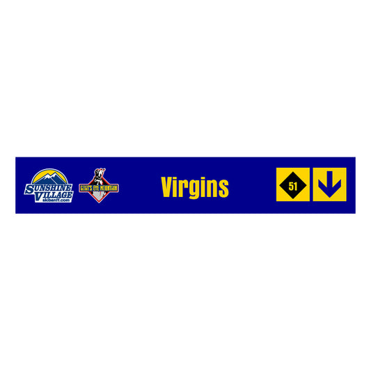 24" Trail Sign - Virgins