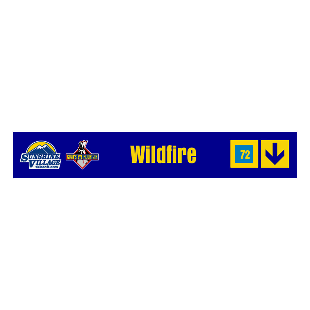 24" Trail Sign - Wildfire