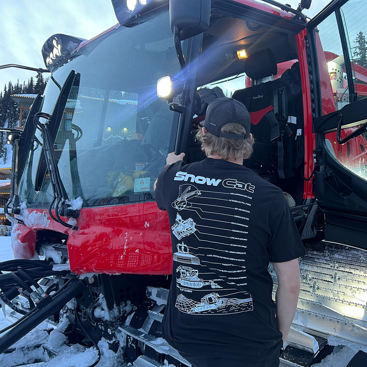 Tech Series PistenBully Snowcat Youth Tee