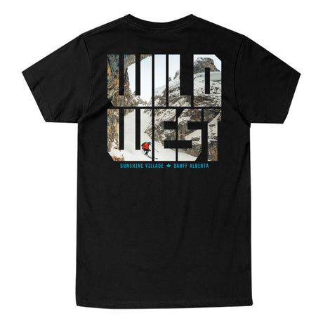 Freeride Series Wild West Window Tee Black