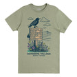 Trail Sign Raven Tee Olive