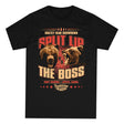 Split Lip Vs The Boss Tee Black