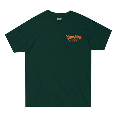 Mountain Info Series Mount Bourgeau Tee Sports Green