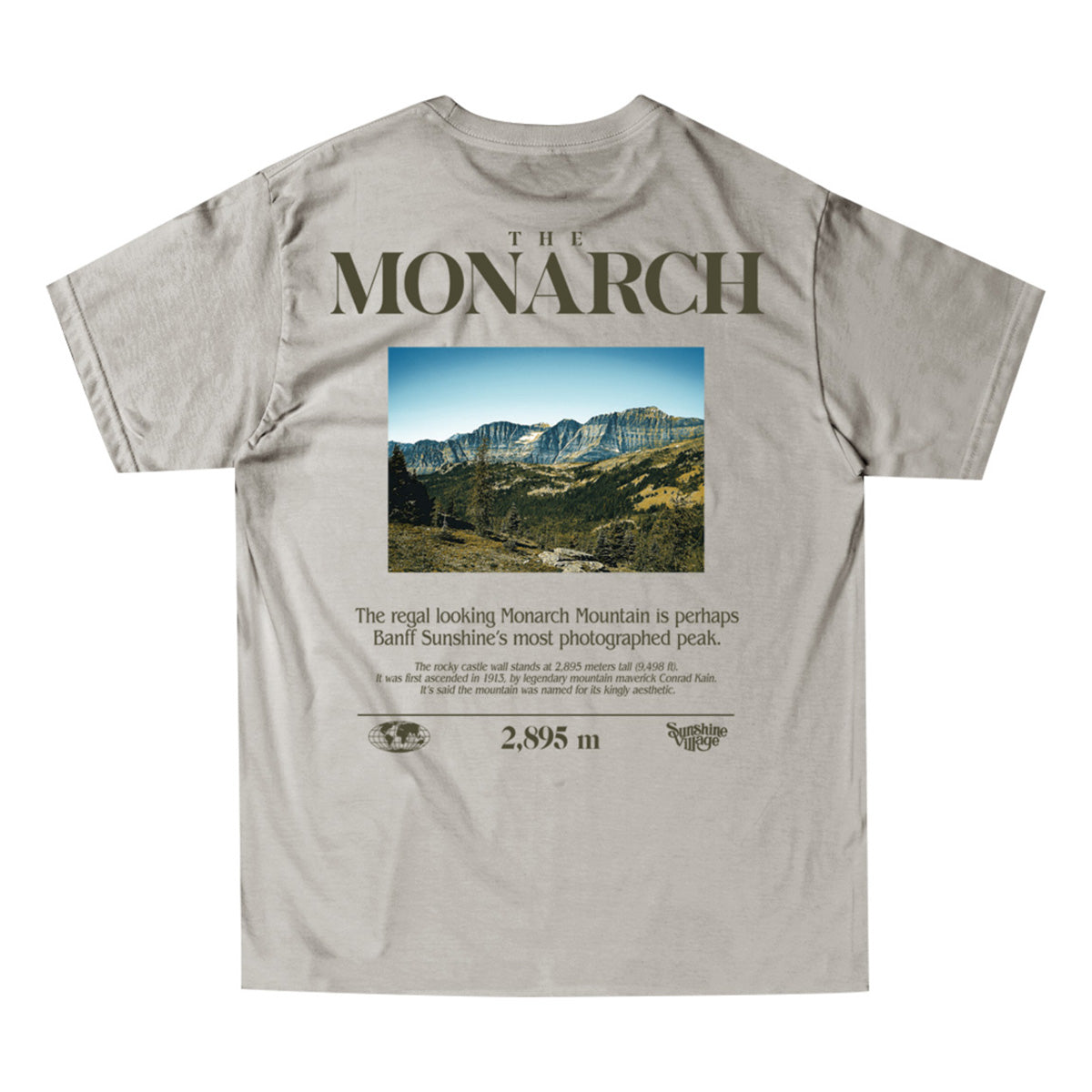 Mountain Info Series Monarch Mountain Tee