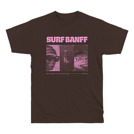 Surf Banff Tee Brown
