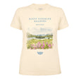 Watercolor Rock Isle Women's Tee Natural