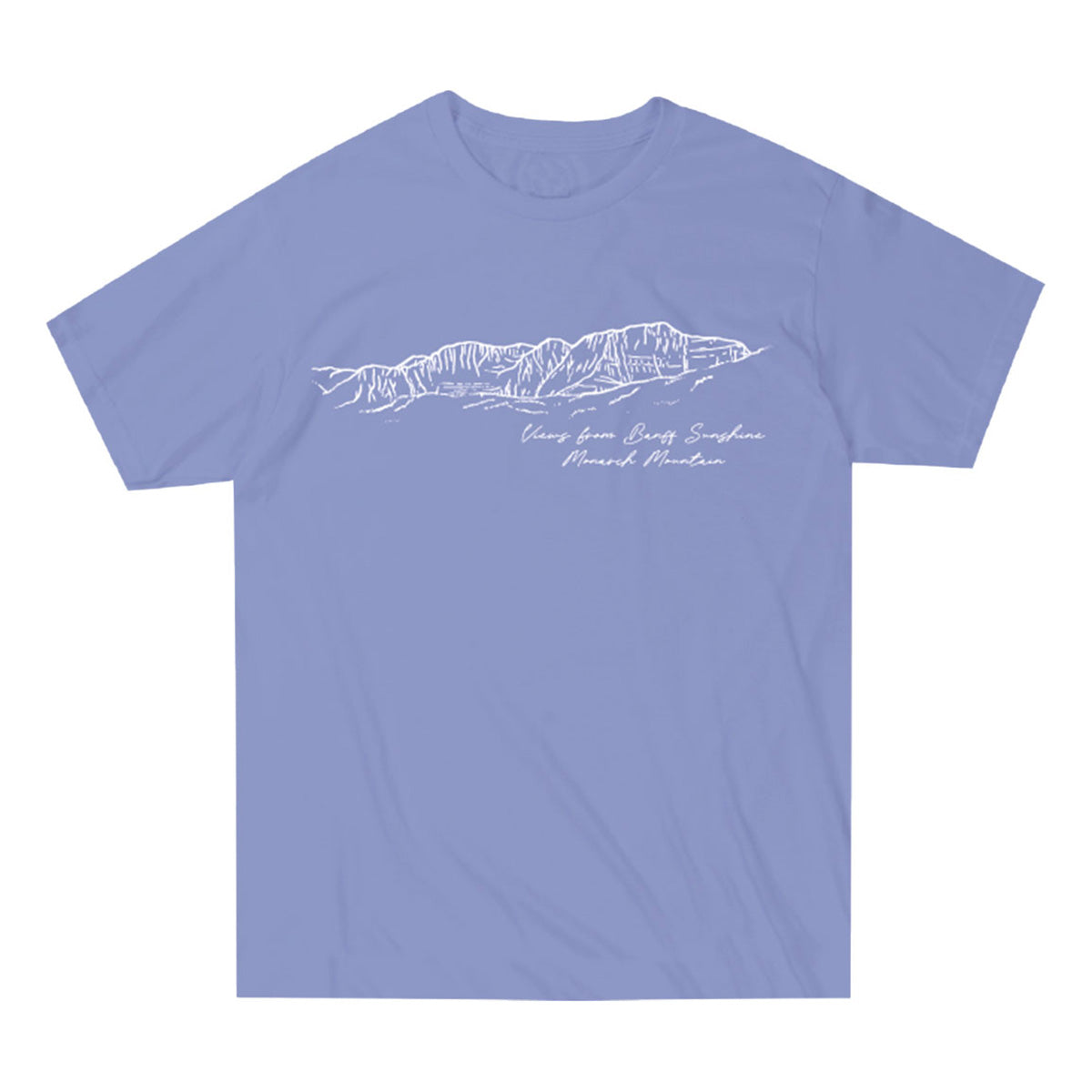 Views From Monarch Mountain Tee Colony Blue