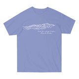 Views From Monarch Mountain Tee Colony Blue