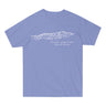 Views From Monarch Mountain Tee Colony Blue